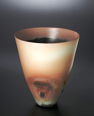 Flared vase #1, 9"x8 1/2"x8 1/2"